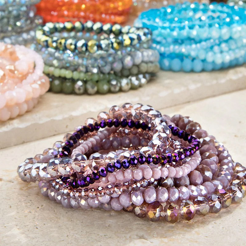 Liv.grat.]Bracelet à facettes